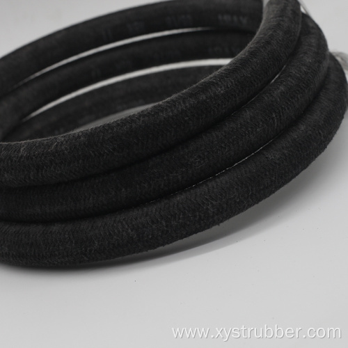 Double layer braided reinforcement layer oil fuel hose
